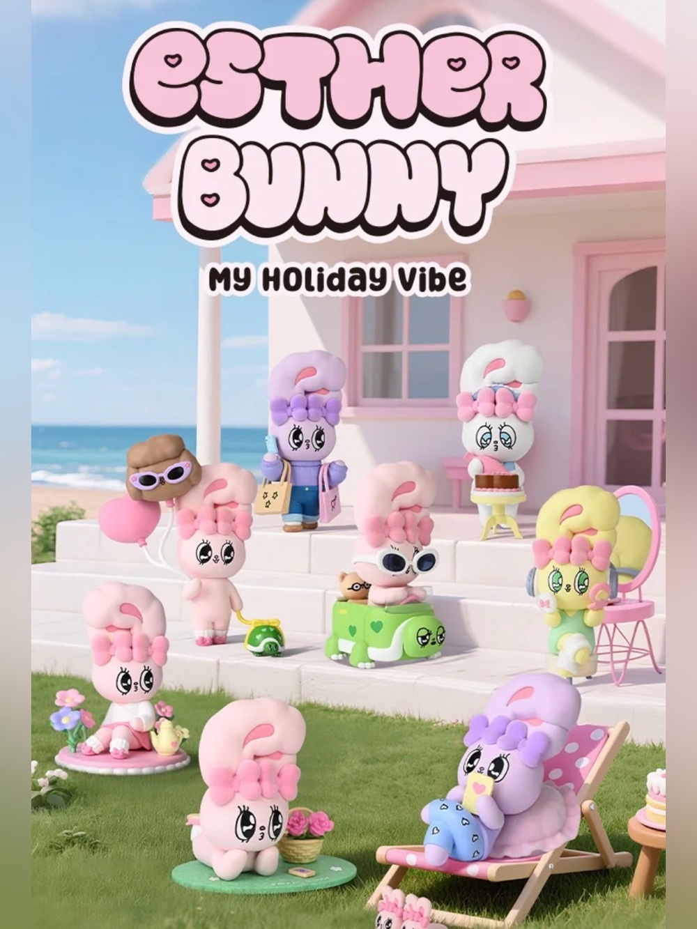 Esther Bunny My Holiday Vibe Surprise Figure - Picture 7 of 8